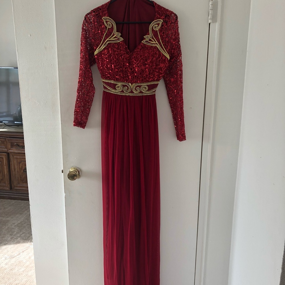 European dress worn once